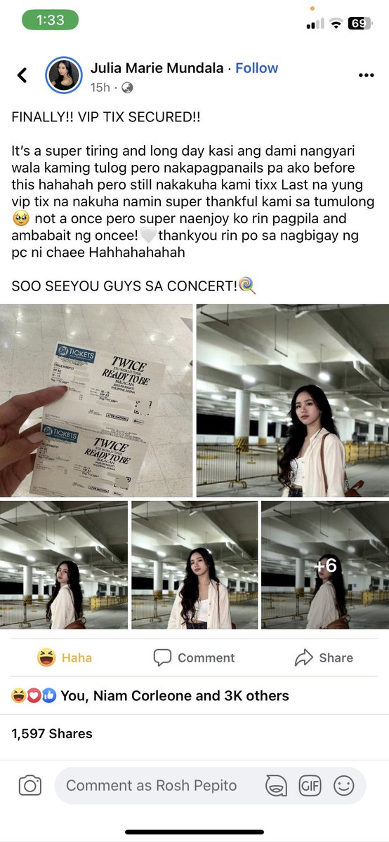 sanarollin's tweet photo. 20230617 🍓📸

CY: just got our tickets secured. grabe naenjoy ko pagpila and ambabait ng mga once 

CY: ㅋㅋㅋㅋㅋㅋㅋㅋㅋ

CY: joke sumingit lang kami xd

#TWICE_5TH_WORLD_TOUR_BULACAN https://t.co/Sw0DQ1Fciw