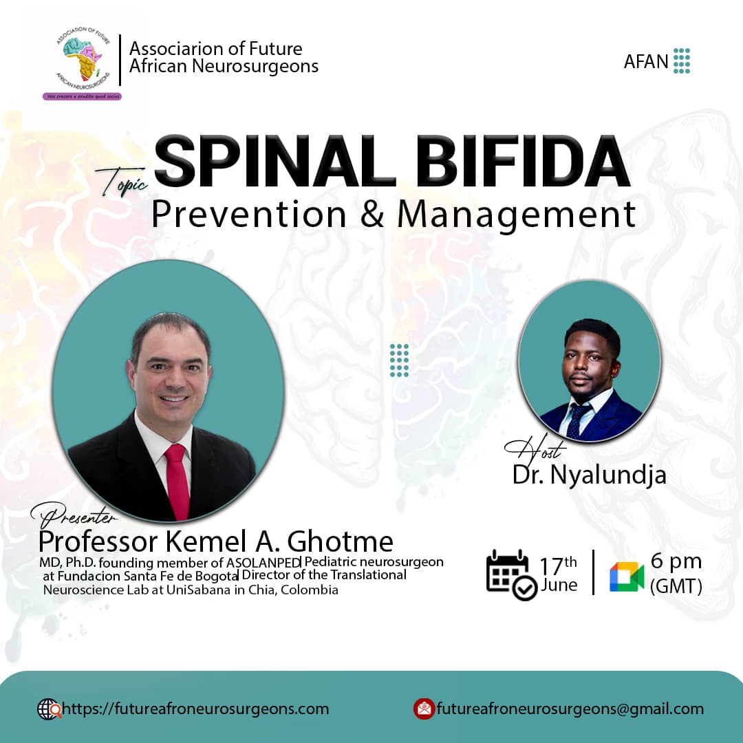 FutureAfroNS's tweet photo. Join us this Saturday (17th June, 2023) as we host @KemelG via this link: https://t.co/rhUAfxI4OM

Kemel A. Ghotme, MD, Ph.D., is an associate professor and director of the Translational Neuroscience Lab at UniSabana in Chia, Colombia, and... https://t.co/CjgNqBhhxI