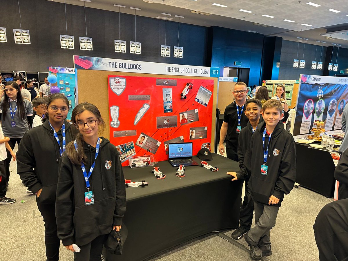 InfoECDubai's tweet photo. We have two teams in the Yas in School, Ethara Competition National Finals! Year 7's Chicago Wheels: Sarah, Noor, Marly, and Year 6's Bulldogs: Hassan, Kemdi, Samaira, Thomas. Best of luck! #EtharaFinals #YasInSchool #NationalFinals https://t.co/uxGDyqIMjO