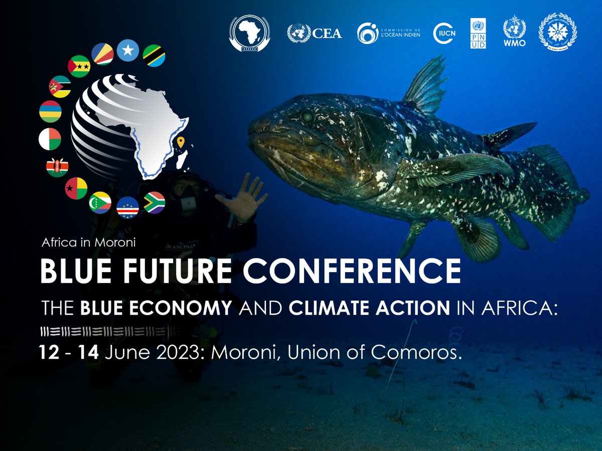 mamakeita_mama's tweet photo. Félicitations a #Moroni pour avoir abrité avec brio la conference sur l'economie blue et reuni toute l'Afrique et partenaires autour d'un sujet aussi important. Merci au Gvt des 🇰🇲 et a @ONU_Comores pour la grande hospitalite. Time now to implement the #MoroniDeclaration. https://t.co/eLptmo8qhp