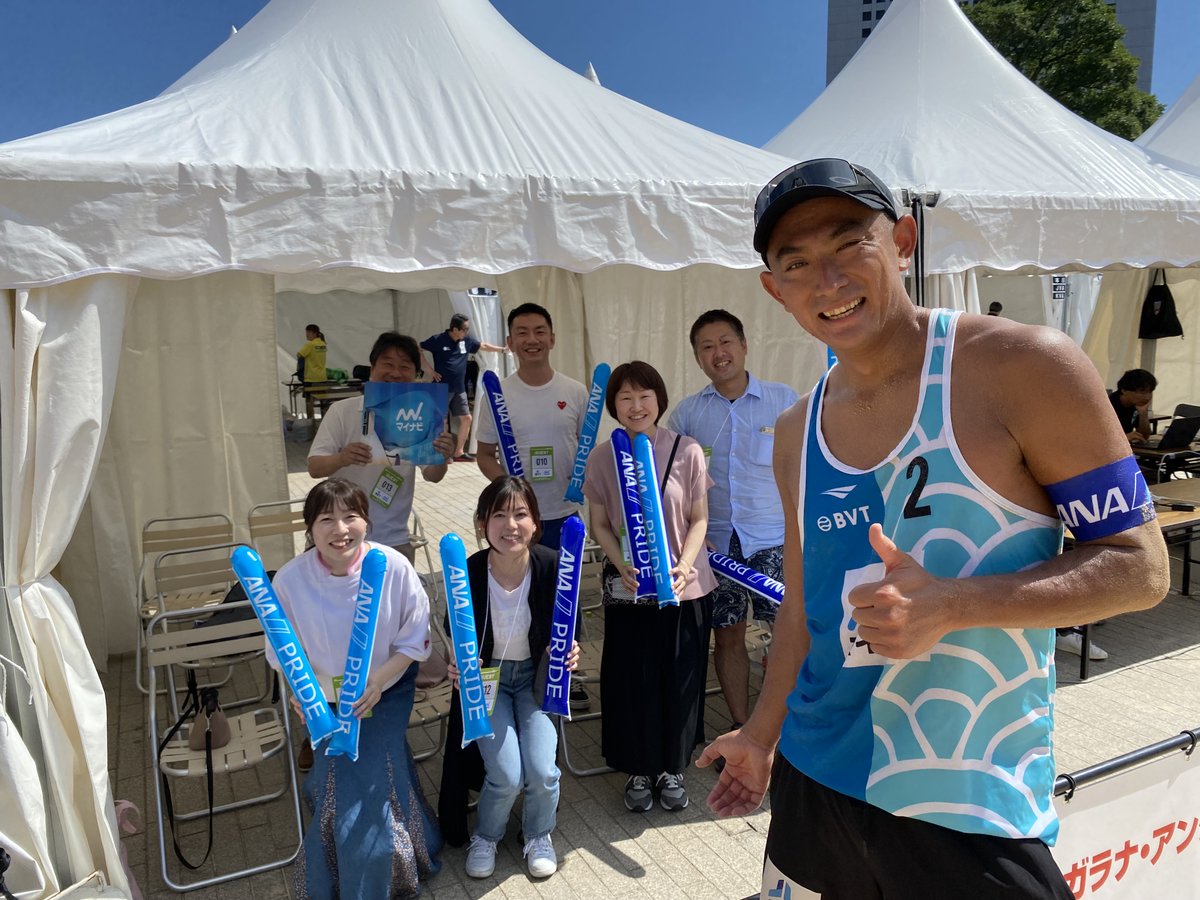 jva_beachvolley's tweet photo. #マイナビジャパンビーチバレーボールツアー 2023 
第４戦横浜赤レンガ倉庫大会⛱️
大会２日目

《男子準決勝》
🔆石島／髙橋🆚庄司／池田

【試合速報📣】
2⃣-0⃣
21-18
21-18

#beachgoeson https://t.co/bPfFUzcoQX