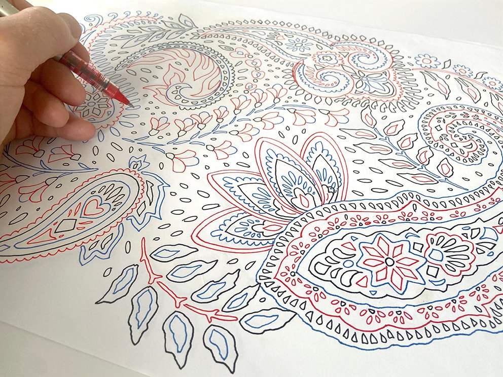 PaisleyPowered's tweet image. I&apos;m very busy creating unique designs for my agent who will be selling them at the Premiere Vision textile fairs in Paris and New York in July. Textile fairs are a great opportunity for design studios to sell lots of designs. #premierevision #textile   paris.premierevision.com/en/