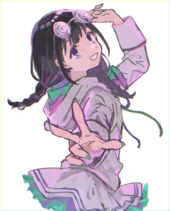 黒髪ash