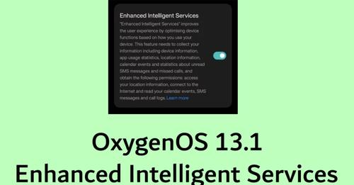 AppleExplorers's tweet photo. OxygenOS 13.1 Enhanced Intelligent Services #OxygenOS   #EnhancedIntelligentServices https://t.co/KjxhE82DXJ https://t.co/8zON0O8WvP