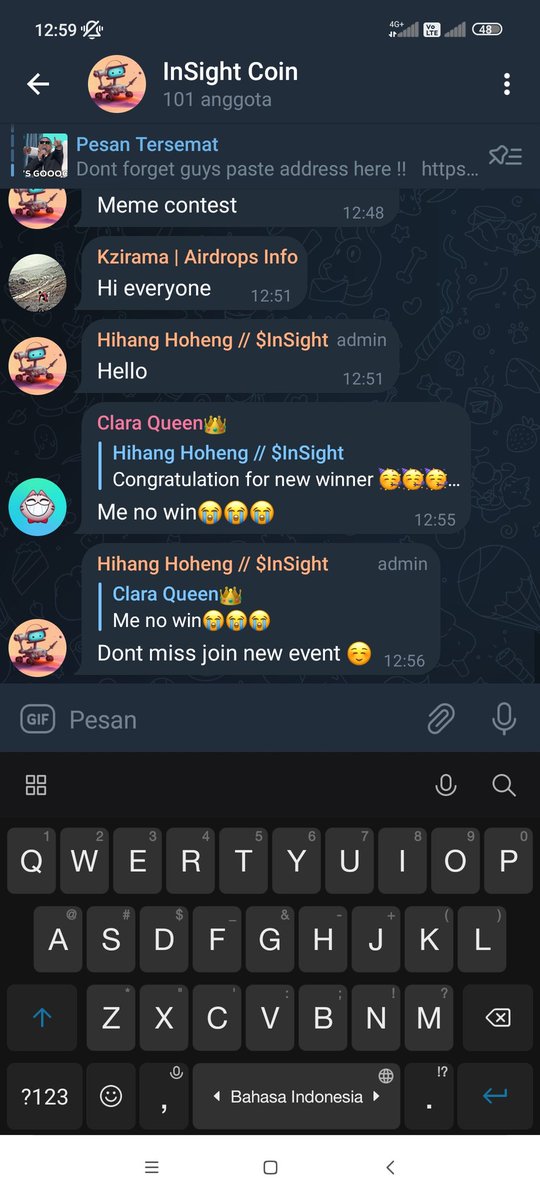 N0SmokingArea's tweet photo. @InSightcoin_BSC Tag
@Cryptokimberly1
@ikanbalap08
Tg name = Bandotbalap
$InSight #InSightcoin https://t.co/JNRt75f5Eg