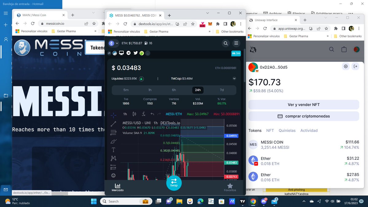 Cesarpuerto's tweet photo. $MESSI #Messicoin @messicoinerc @danfuentes_ #CLUBCRIPTO 🚀💯🔥 https://t.co/N6ly55Dsy8