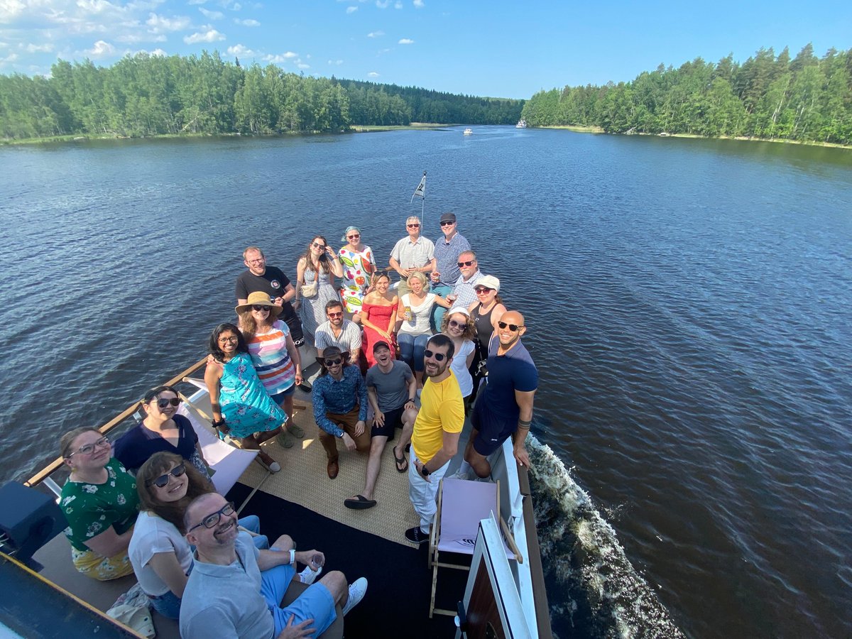 Great way to end the academic year with all the team! ☀️⛵️🎶