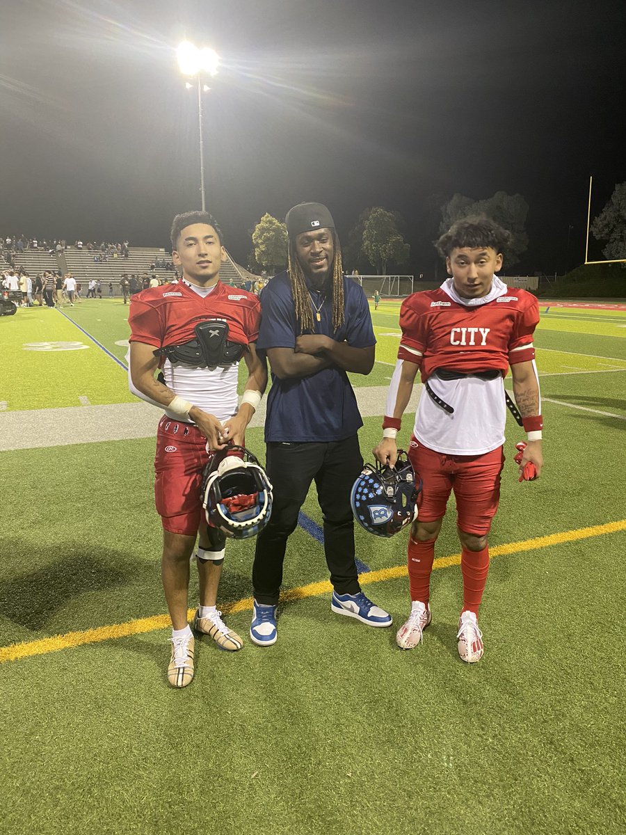 coachcjjenn's tweet photo. City vs County AllStar gam tonight. Forever love these boys, they know I’m always stepping behind them. Always good vibes and jokes with these two. Can’t wait to watch them grow and play at the next level https://t.co/BIuZGQsTib