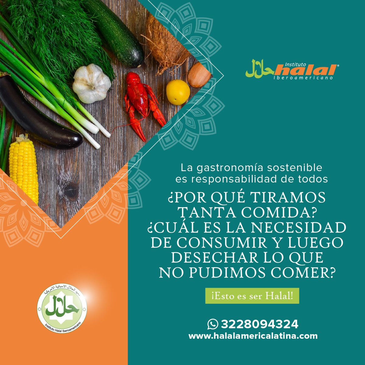 HalalColombia's tweet photo. Más de 800 millones de personas sufren de hambre (2023) !seamos productores y consumidores de alimento responsables!
https://t.co/u1yr9PWZEB https://t.co/dM0P9ie5SW