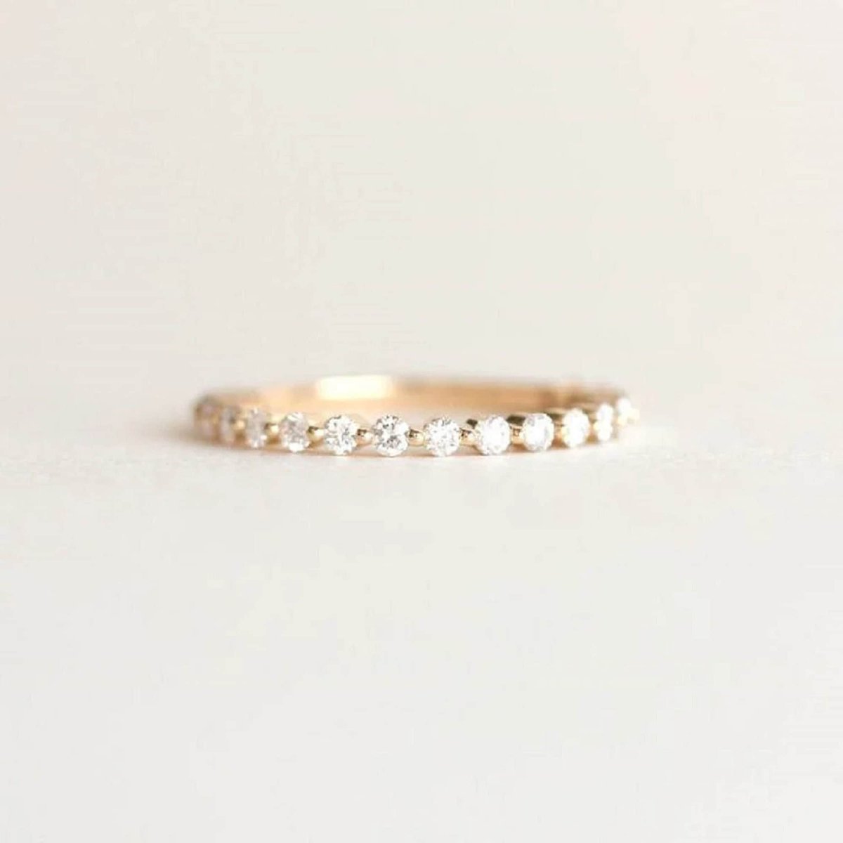 Yashm84270405's tweet image. Excited to share the latest addition to my #etsy shop: Minimalist Moissanite Wedding Band Stacking Moissanite Ring Eternity Band Bubble Band Matching Band Ring Anniversary Band etsy.me/3NegxOt #roundcut #moissanite #weddingband #stackingring #matchingring #love