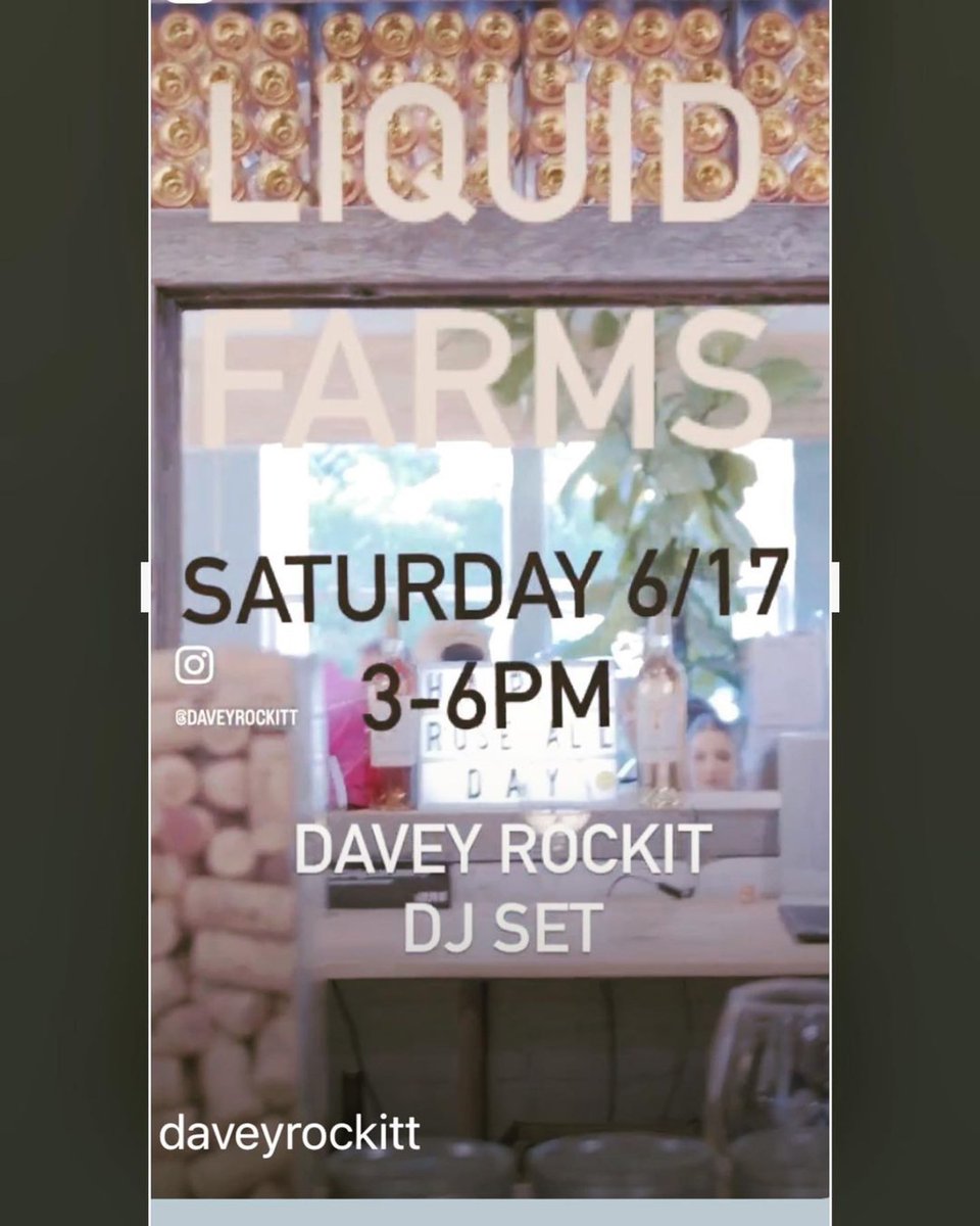 losolivosca's tweet image. Looking for something fun to do with dad this weekend? Stop by @LiquidFarm in #LosOlivosCA, Saturday, June 17 from 3-6pm and hang with DJ Davey Rockitt and Top Dogg 805! 🌭 🎶 🍷