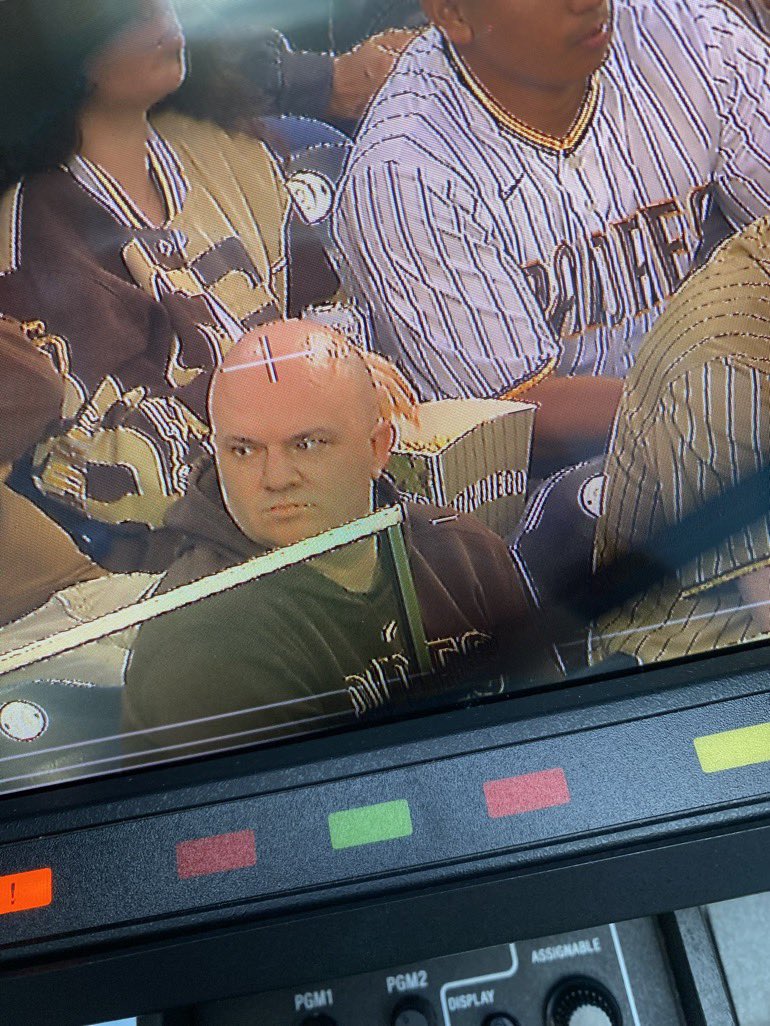 ๐ณ โพ๏ธ Mathews Ranch ๐๐ฅ (Steve Mathews) (@steveinec) on Twitter photo My buddy <a href="/DeLoreanWolfgng/">DeloreanWolfgang</a> decided to spy on me and put me on the big screen at the padres game tonight ๐คฃ Thank you brother, that was very cool!!! Nice Birds Eye view you got there lol My buddy <a href="/DeLoreanWolfgng/">DeloreanWolfgang</a> decided to spy on me and put me on the big screen at the padres game tonight ๐คฃ Thank you brother, that was very cool!!! Nice Birds Eye view you got there lol