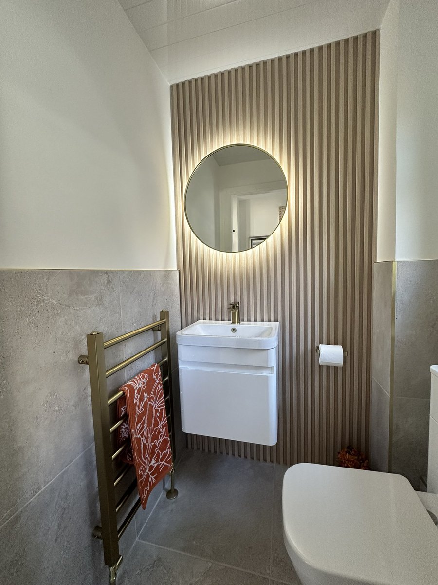 William O’Hara on Twitter "Small downstairs cloakroom toilet revamped