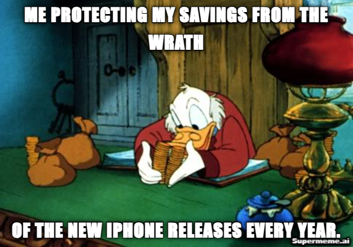 brahmav's tweet photo. "iPhone 14 is on sale now! Time to dig into all those #savings just to ask yourself the age-old question: should I treat myself now or wait for the next distraction?" #iPhone #iphone14 #apple #applesale #amazonshopping #onlineshopping #appleproducts https://t.co/DF6RlfdBu8