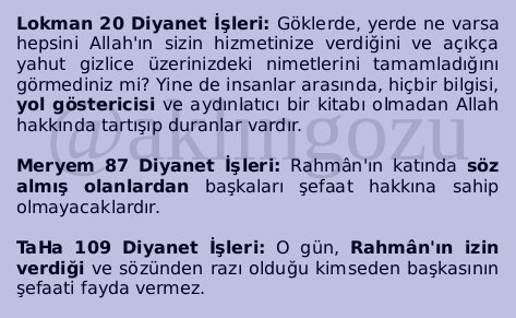 @RmznYaman10 1. İslamda Allah'la kul arasına kimse giremez madem bu şeyh, gavs nereden türüyor?

Ekli ayetlerden türüyor efendim. Vay efendim o kelime öyle değilmiş, filan hoca öyle demiyormuş ama' geçiniz bunları.1400 yıldır tarikatler bu ve benzeri ayetlerden beslenir.