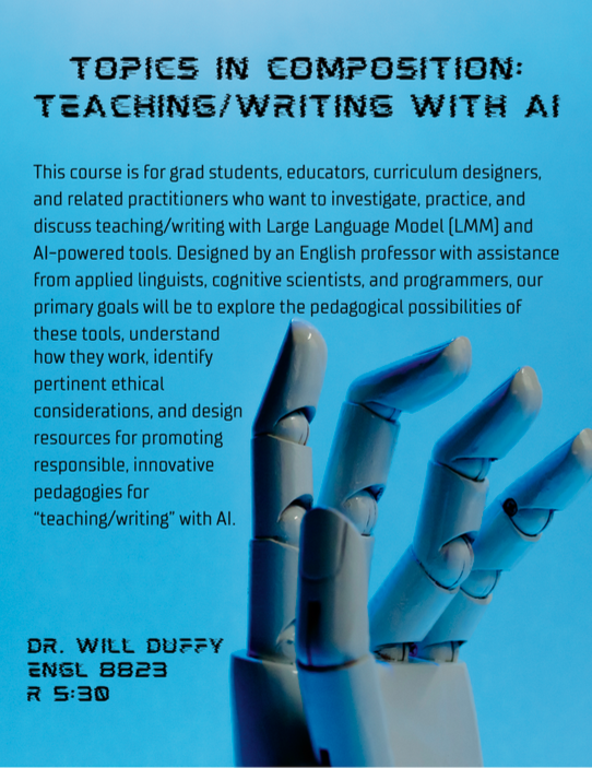 #AI #IA #artificialintelligence #inteligenciaArtificial #teaching #writing #EDreform RT @willduff901
🫣 This fall... #ai #writing #pedagogy #academicChatter