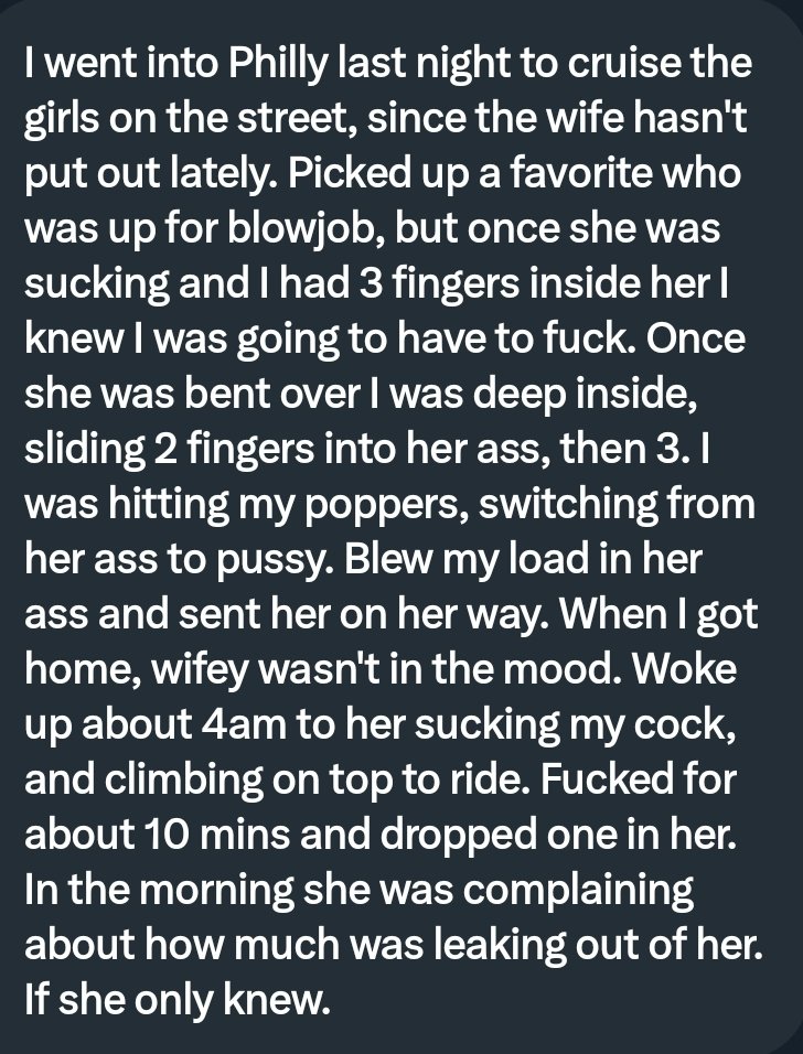 Pervconfession On Twitter His Wife Fucked Him After He Fucked Another 