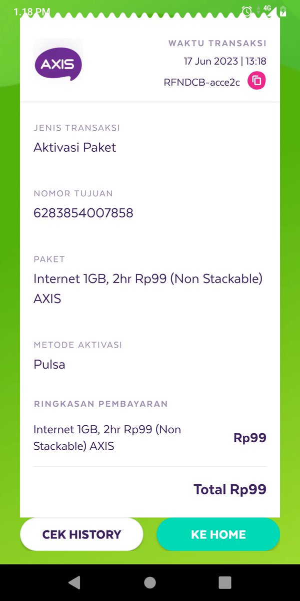GokongIpay's tweet photo. Non stackable tapi ga bisa internet kemaren yang 0Rp ga masuk paketnya sekarang yg 99 juga ga masuk https://t.co/92SNguiapo