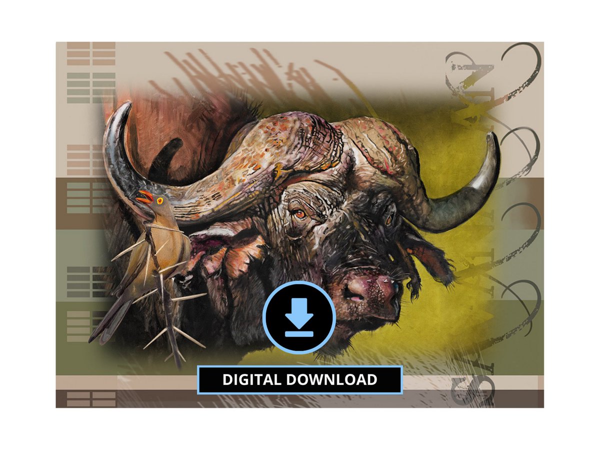 HBS_art's tweet photo. "Buffalo Bull & Bird Set"
https://t.co/cZ4atEyNXH
#Capebuffalo #buffalobull #buffalo #wildlife #wildlifeart #wildlifeprints #biggame #hunting #adventure #wilderness #outdoors #outdooradventures #outdoorliving #nature #safari #africa #african #SouthAfrican #art https://t.co/t3gPxlYQor