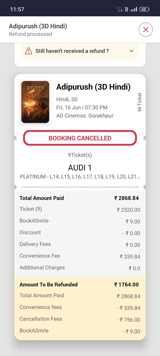 Cancelled ...don't wanna show this  to my childrens...#AdipurushDisaster