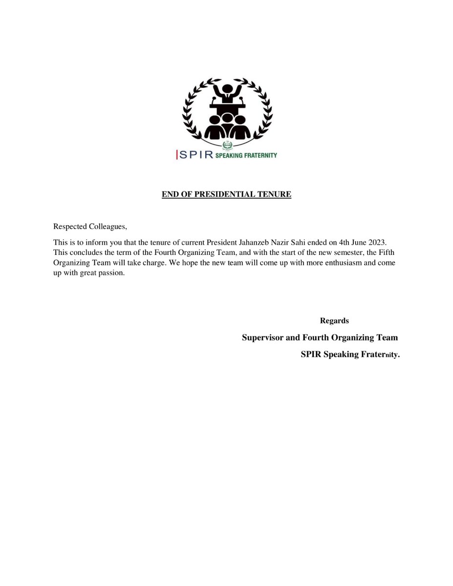 SPIR Speaking Fraternity tweet media