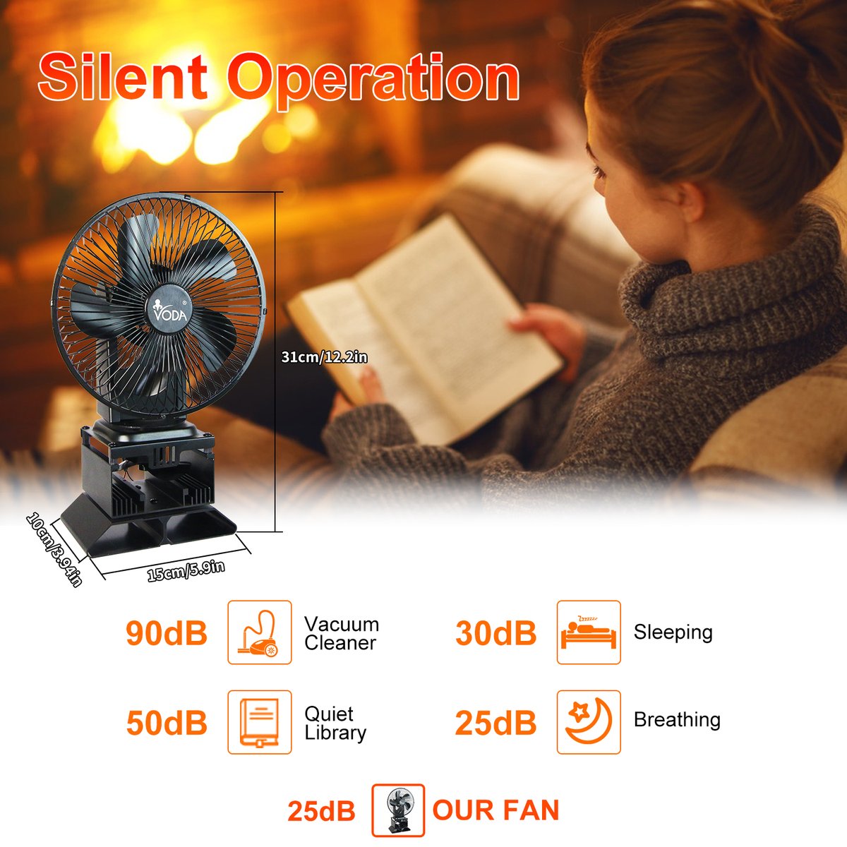 Are you still confused by the uneven distribution of hot air around the wood stove in cold winter? Come and try our automatic oscillating fan🔥🔥🔥
#WoodStoveFan #WinterWarmth #CozyHome #Efficiency #EcoFriendly #StayWarm #LimitedStock