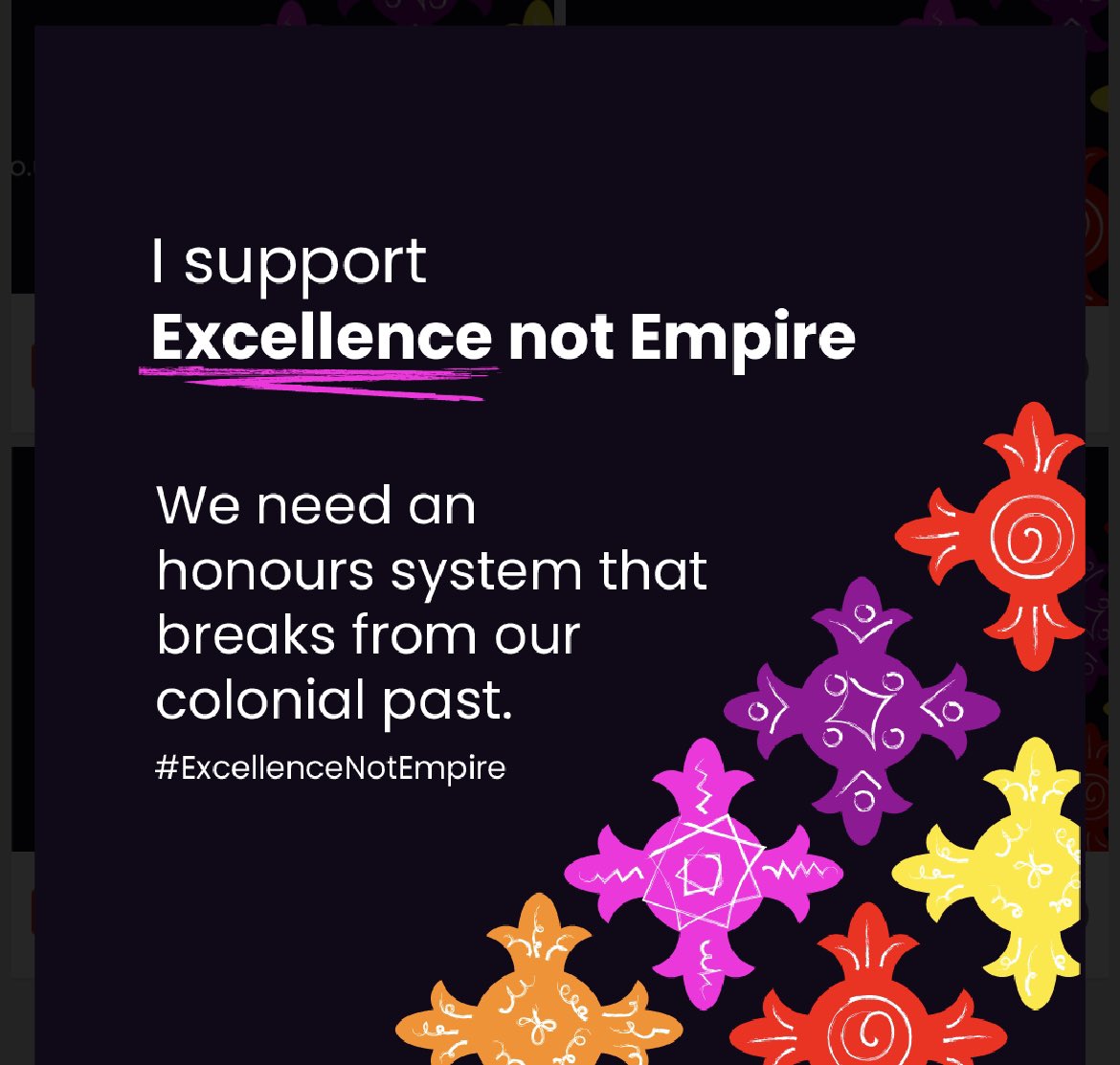 Congratulations to everyone bestowed an Honour in the Kings Birthday List. If you believe the honours system needs to break from our colonial past join us in campaigning for a simple name change at #ExcellenceNotEmpire