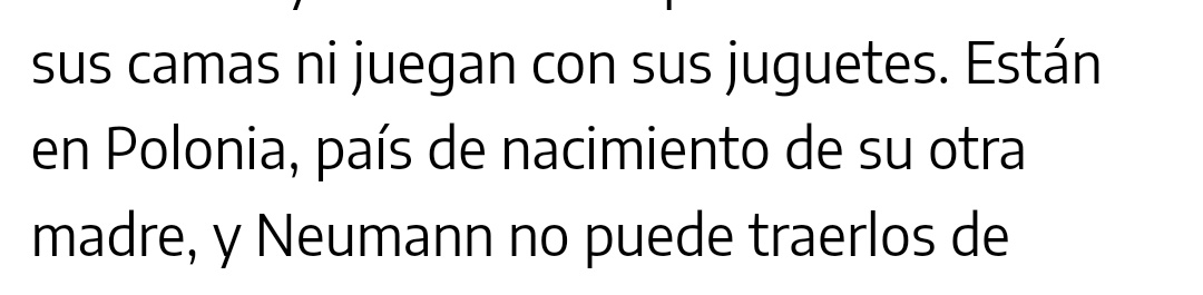 "La otra madre" es como llama esta gentuza a la mujer que parió a esos niños.