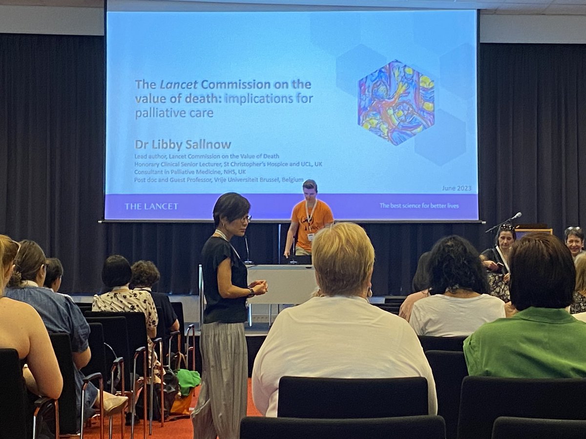 This is about to start 👏🏽👏🏽👏🏽

The Lancet commission on the value of death: implications for palliative care.

<a href="/EAPCvzw/">EAPC VZW</a> 
#EAPC2023