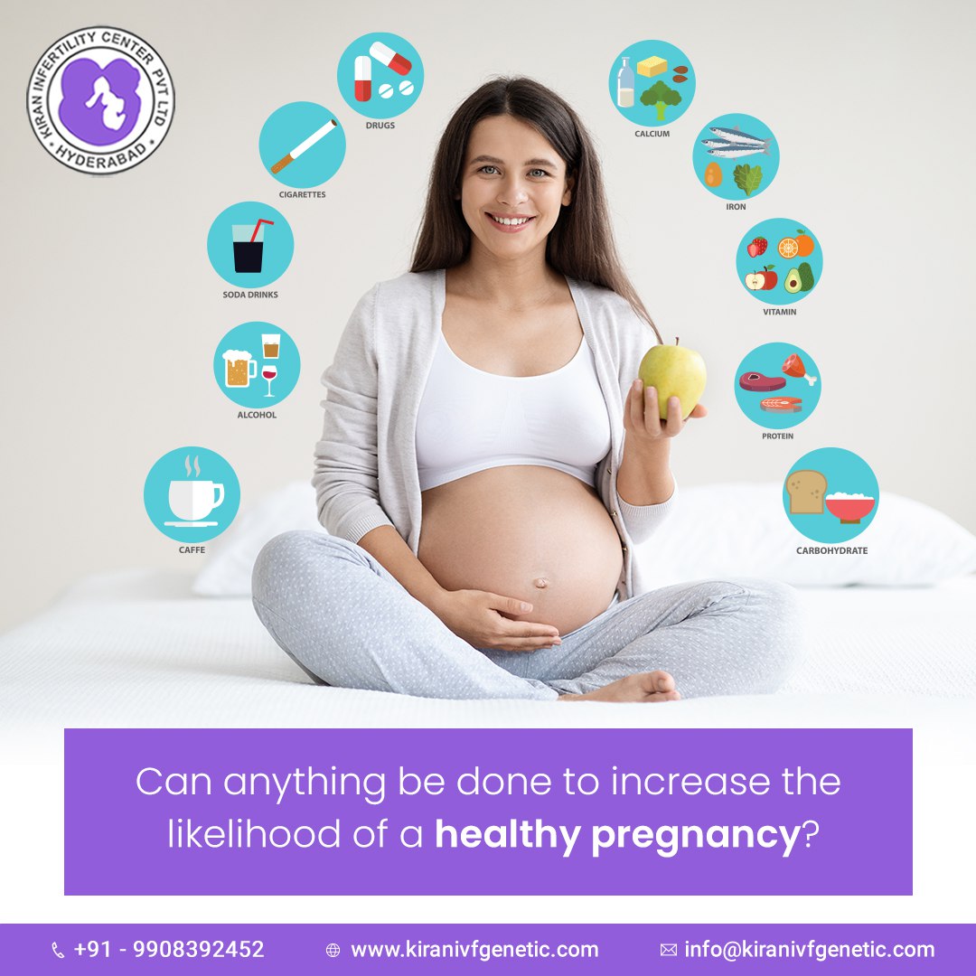 Can anything be done to increase the likelihood of a healthy pregnancy?

#pgd #fertilization #iui #pregnancy #infertiliity #femaleinfertility #kichyderabad #infertilityawarenesss #maleinfertility #altruisticsurrogacy