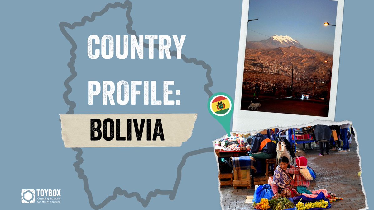 toyboxcharity's tweet image. Find out more about the key issues in #Bolivia and what we are doing to support street connected children: toybox.org.uk/our-work/count…

#ToyboxCharity #StreetChildren