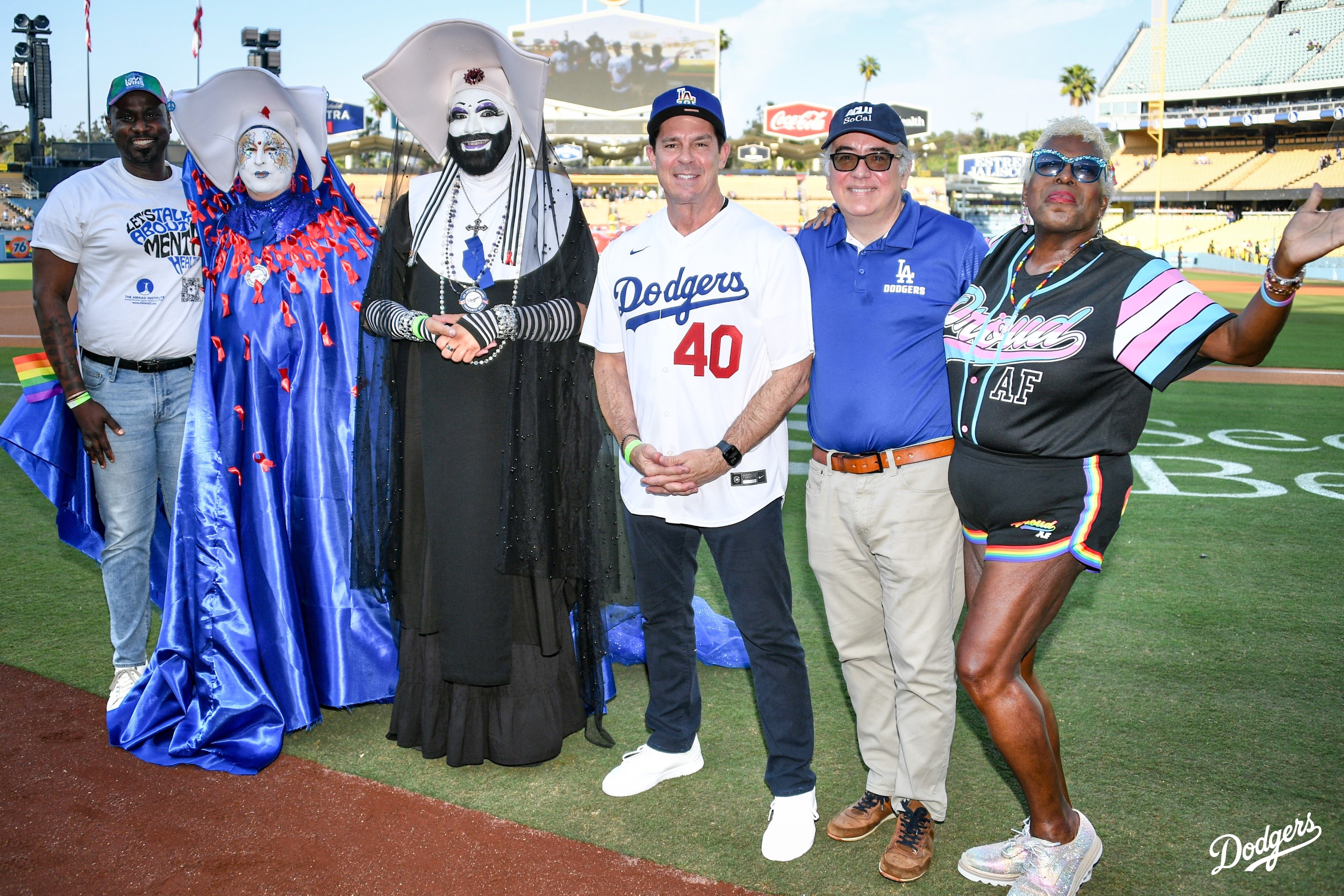 Los Angeles Dodgers on X: Celebrating LGBTQ+ Pride Night at