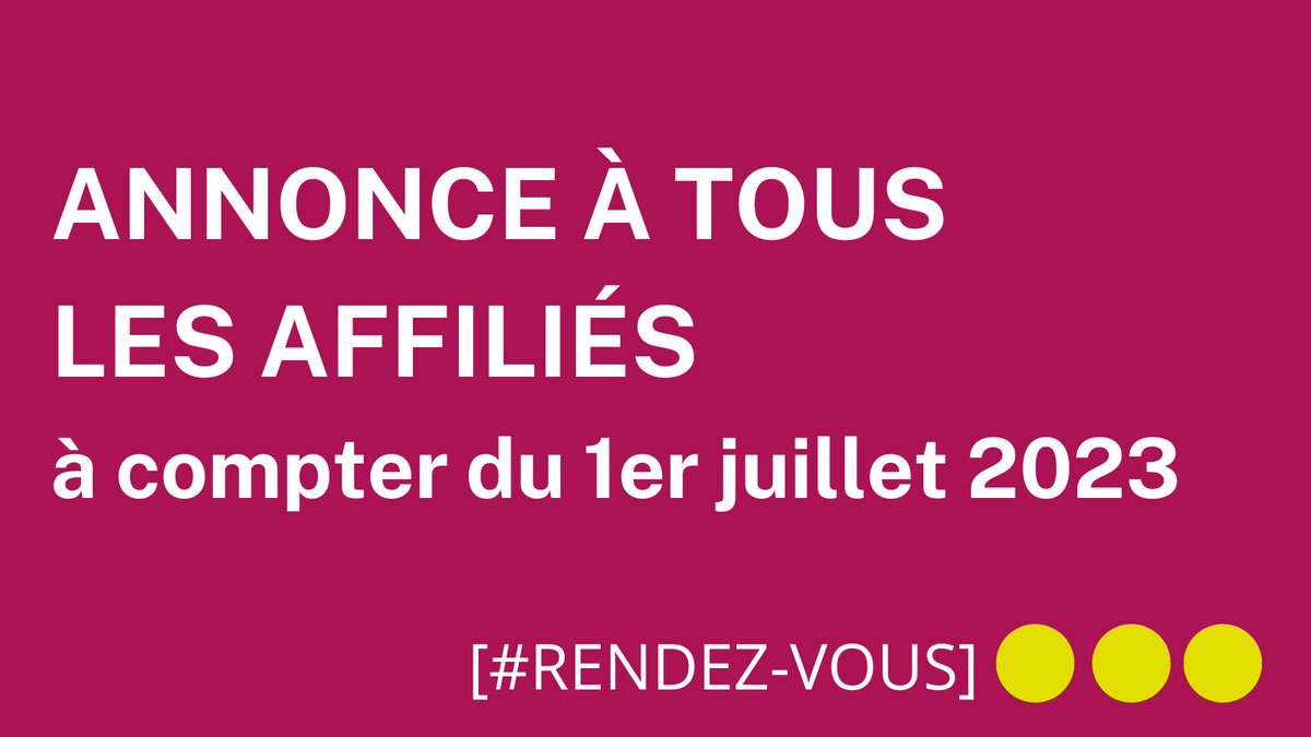 [#RDV] 📢Annonce à tous les affiliés à compter du 1er juillet 2023, c’est-à-dire installés depuis le 2 avril ! Pour vous accompagner dans vos démarches, la CAVP organise un Webinaire le 28 juin à 13H00. Plus d’infos 👉 bit.ly/3WYf2s9
#pharmacien #Retraites