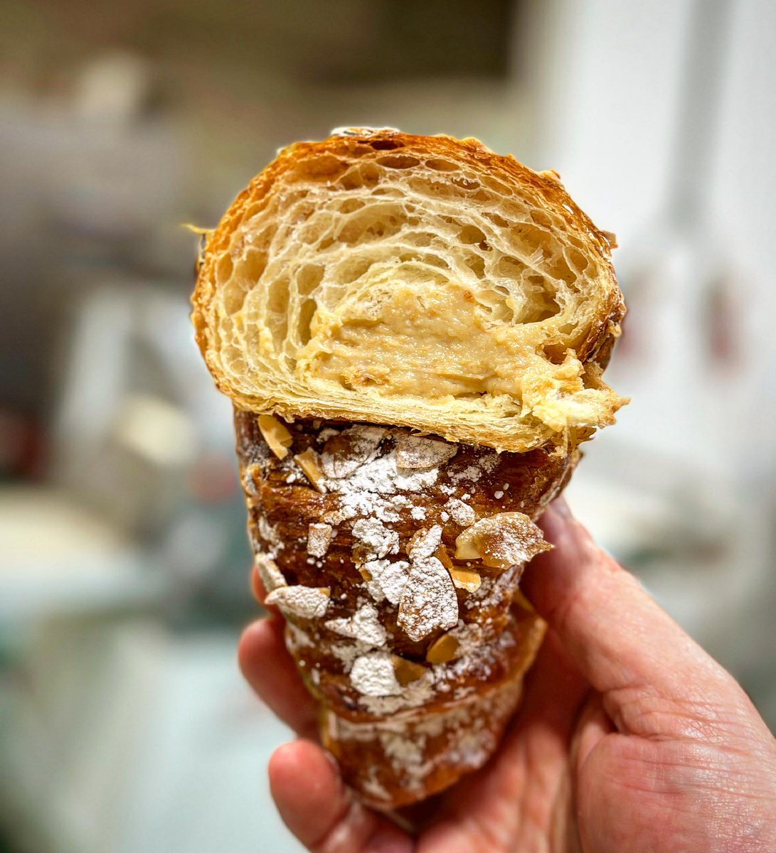Toasted Almond Custard Croissants. Need I say more?