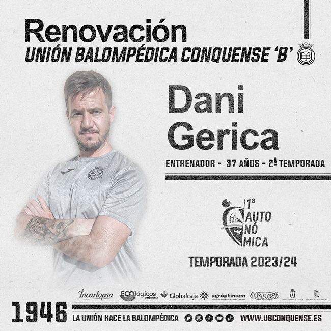 eldeporteconque's tweet photo. Dani Gerica seguirá al mando del Conquense B
https://t.co/q7VPDNrKxi
@UBConquense https://t.co/lCk06emqYO