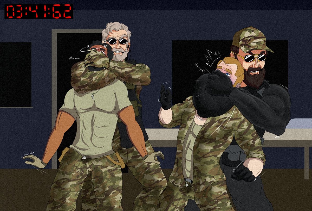 What do you mean two intelligence officers are missing? Roll back the security footage.
