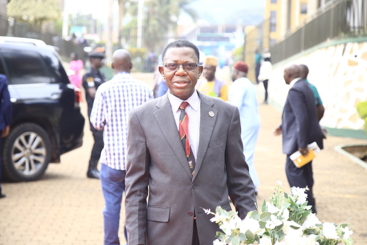 kiuvarsity's tweet photo. Pictorial: Distinguished guests at the #KIU27thGrad, among whom is the Rector @iuiuac Prof. Ismail Simbwa Gyagenda.

#KIU27thGrad https://t.co/KbPhGEAlCb