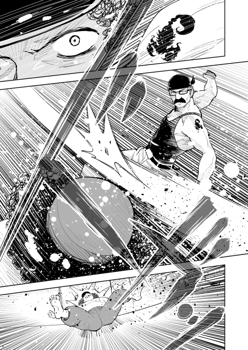 ビールとイカフライバーガーは最高に合うぜ!って話(再掲)(10/12) #漫画が読めるハッシュタグ
