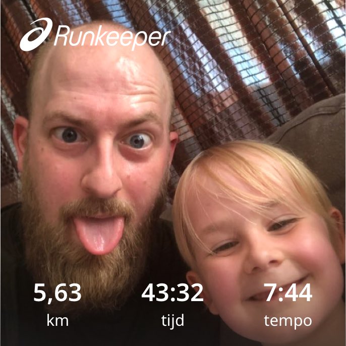 '🏃‍♂️🏃‍♂️ Just finished an amazing run with my son! 🤝 We covered 5.63 km in 43 minutes, father and son duo crushing it together! 💪👨‍👦 #RunningGoals #FamilyFitness #BondingTime