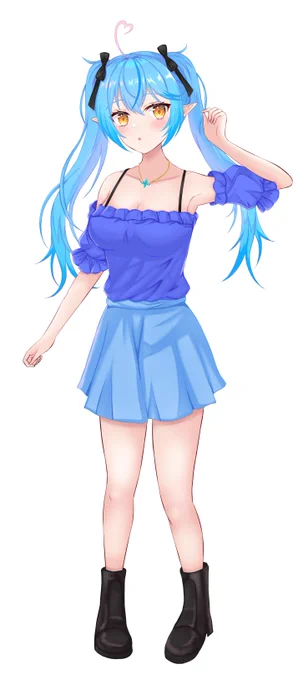 私服ラミィちゃん(全身立ち絵Ver)