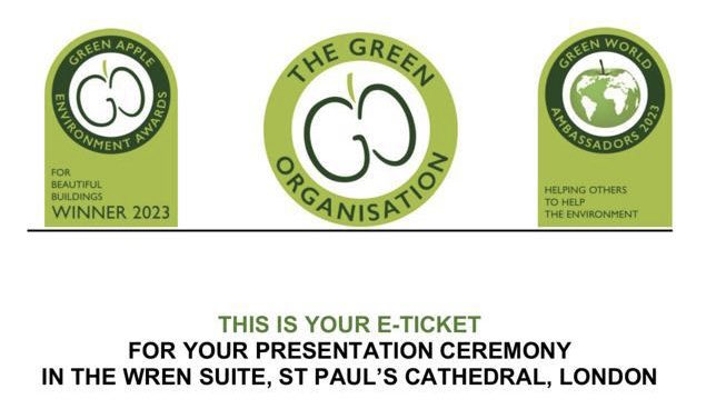 arvindkumar_ias's tweet photo. Had the honour of representing the state Government of #Telangana to receive the prestigious "Green Apple awards" at St Paul Cathedral, London in 5 different categories - the most by any state followed by #CBRE UK &amp; Qatar

@KTRBRS 
@TelanganaCMO 
@asadowaisi https://t.co/ILpweeE2rA
