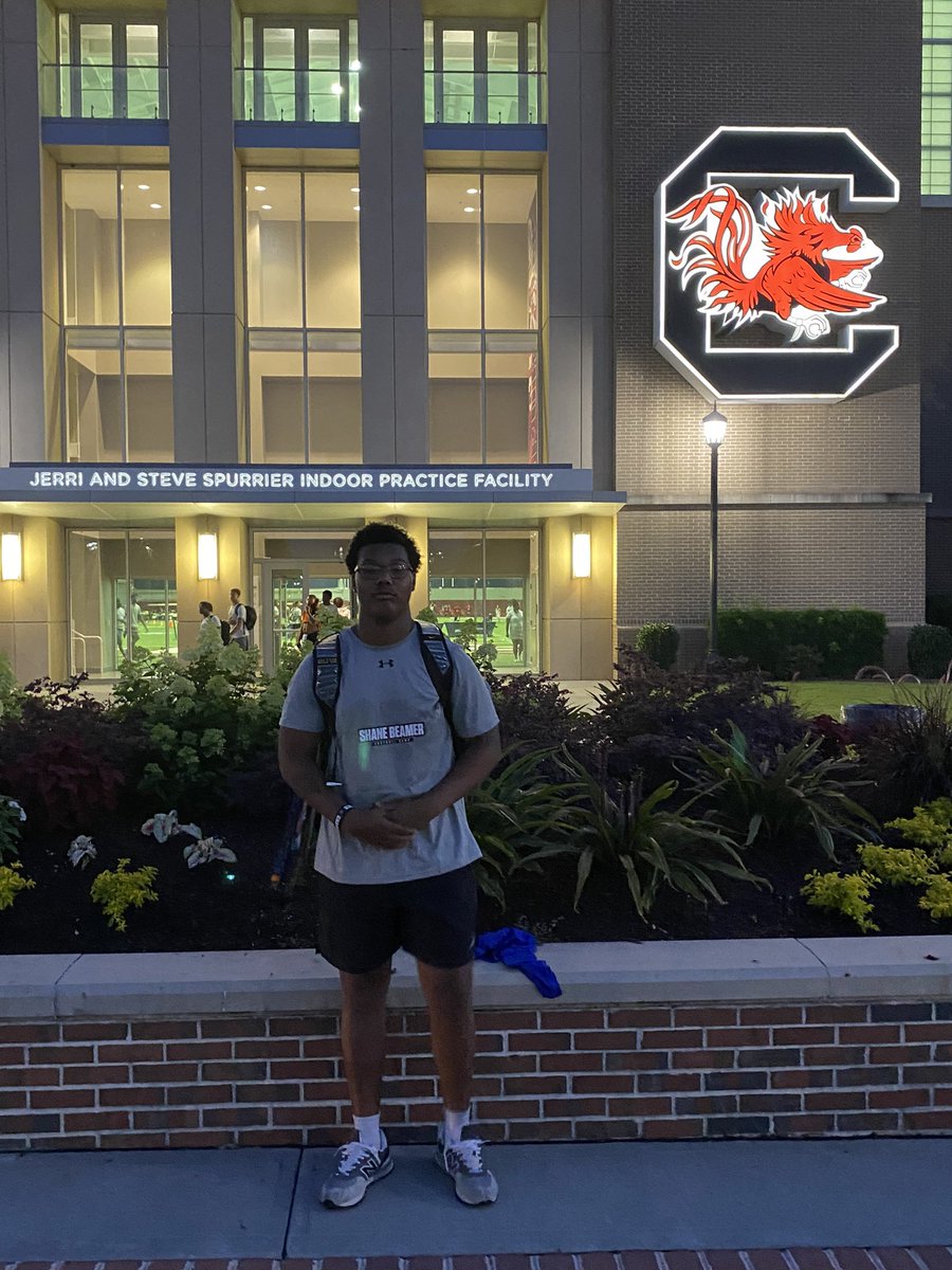 Had a great day at the prospect camp at USC,Thank you for the opportunity to compete and learn more about the game of football. <a href="/GamecockFB/">South Carolina Football</a> <a href="/CoachSBeamer/">Shane Beamer</a> #GamecockNation
