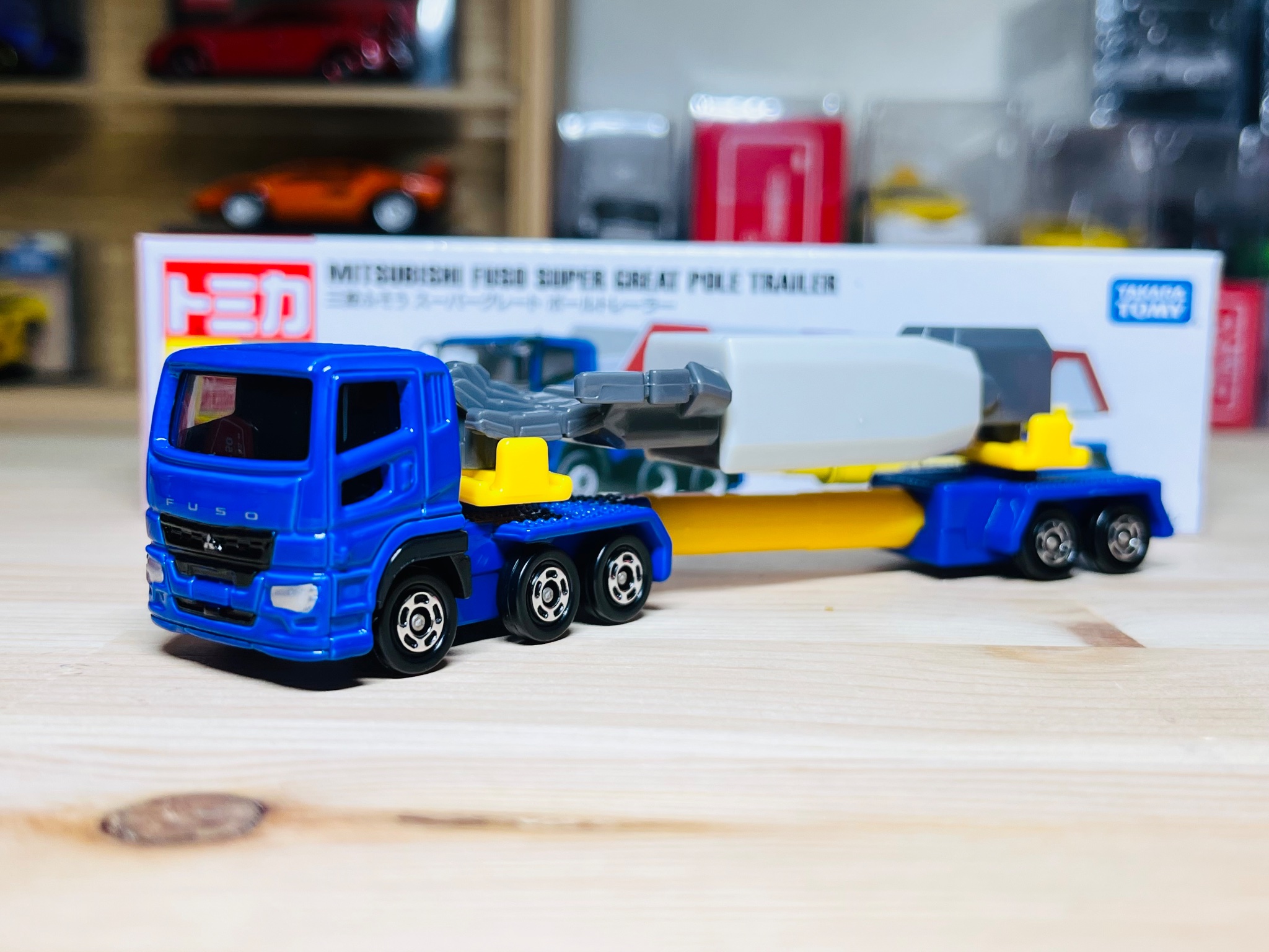 2日間限定品】トミカ改造 ロングトミカ いすゞギガ ウィング車