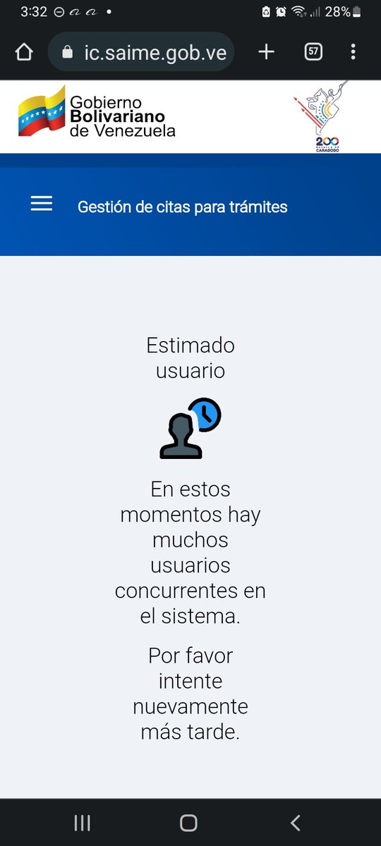 yuly1204's tweet photo. @VenezuelaSaime Después de más de 15 días de pagar me llega el correo  con una planilla me dice que debo reagendar la cita . Más de una semana intentando , sale que hay muchos usuarios conectados , inclusive de madrugada . https://t.co/mCkjbAqsiI