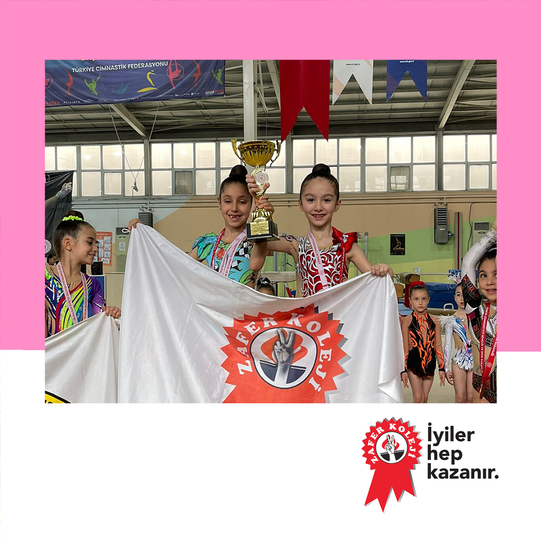 Zafer bizim işimiz! 

2022-2023 Eğitim Öğretim Yılı Okullar Arası Minikler (B) Ritmik Cimnastik Ankara Birincisi Zafer Koleji oldu. 

Vera Uyku ve Işıl Ada Aslan’ın katıldığı yarışmanın bireysel sıralamasında 2/A sınıfı öğrencimiz Işıl Ada Aslan Ankara Üçüncüsü olmuştur.