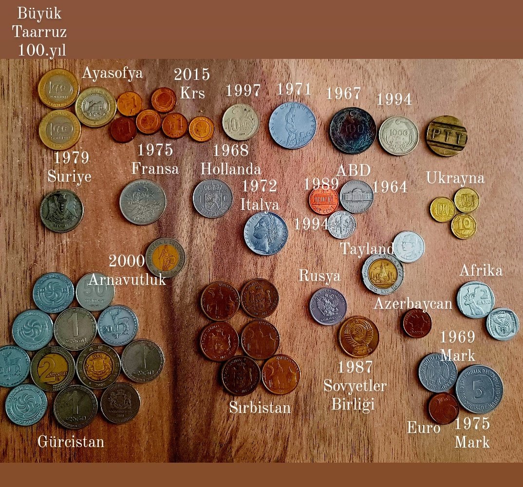 TolgaOKTAR's tweet image. En uzun vade #portföy um bu. Biriktirmeyi çok seviyorum. Hele işlemeleri güzel olanları ve #tedavül den kalkmış olanları 😇 #büyüktaarruz  #ayasofya #kuruş #suriye #fransa #hollanda #italya #usd #onedime #Ukrayna #arnavutluk #rusya #sovyetler #tayland #afrika #Azerbaycan #gürcü