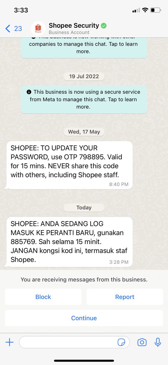 aidilaizuddin93's tweet photo. Nak tanya @ShopeeMY ada nombor call tadi cakap menang voucher 3K .. Minta shoppe hq report no ni atau apa2 .. Scammer rasanye klo tiba2 menang https://t.co/TqdtaLYy5H
