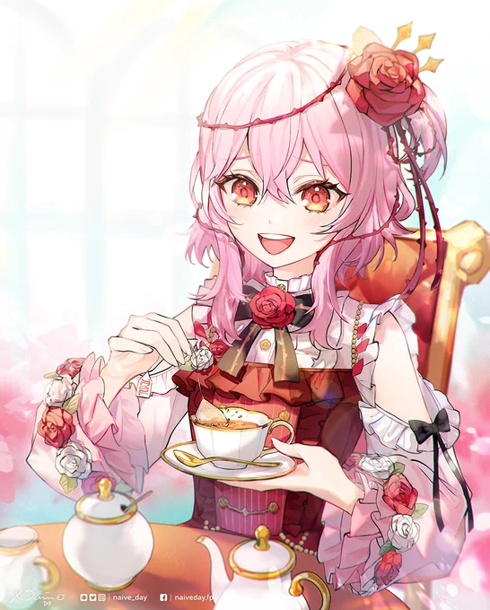 Art-train tag ありがとう～!もんだばさんめっちゃ絵が上手だから皆さんも見て  本当に今年あんまり描いてないからちょと悩んでた こちらも過去絵を失礼します  続きの素敵な絵師さん達の絵も見てね もといさん() lab()thank u last yr! totoさん()