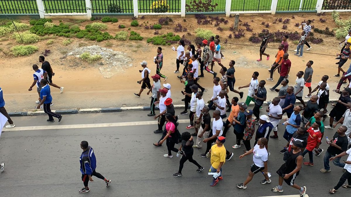 917wavefm's tweet photo. You can still catch and join us at Isaac Boro park as we continue the #Walkagainstflood
#wsws23 #Wsws23 #Wavefm https://t.co/pMX1LXQlXX