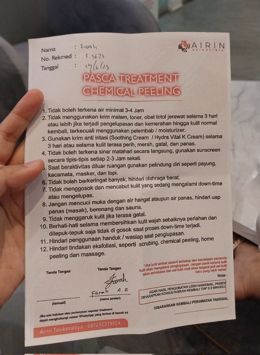 sukaburyam's tweet image. Wkwkwk 1x treatment sama dengan uang kosan 1 bulan😂 Tapi alhamdulillah semoga ada terus rezekinya🤗❤ #Airin